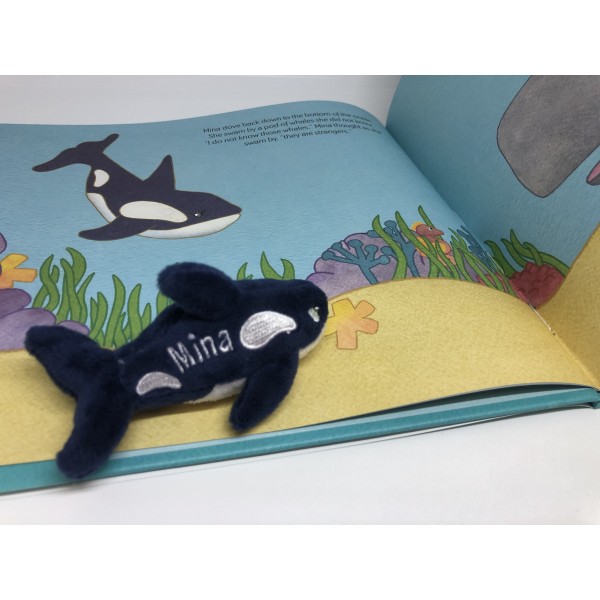 PG123 - Children Book with Plush Toy 