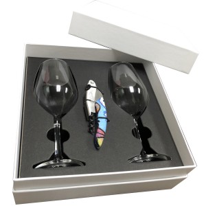 PG101 - Red Wine Glass Paper Box 